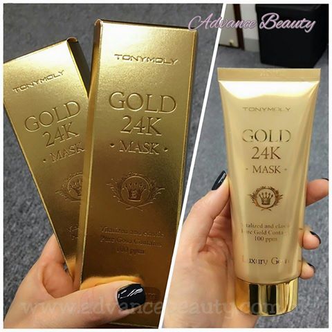 Tony Moly Luxury Gem Gold 24K Mask 黃金面膜 100ml 