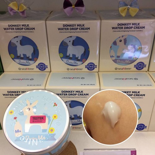 seaNtree Donkey Milk Water Drop Cream 驢奶保濕水滴面霜 200g
