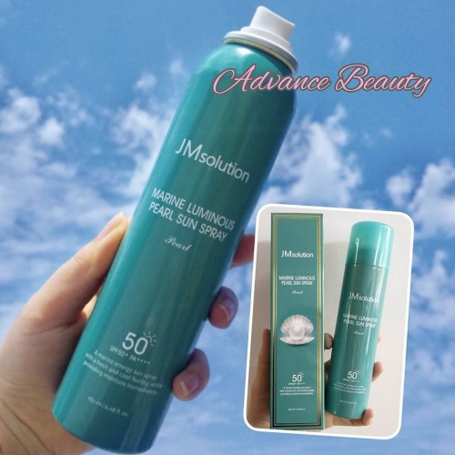 JMsolution Marine Luminous Pearl Sun Spray 珍珠美白防曬噴霧 SPF 50 PA+++ 180ml
